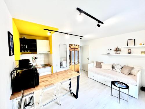 Studio La Télécabine & Parking - Location saisonnière - Thonon-les-Bains