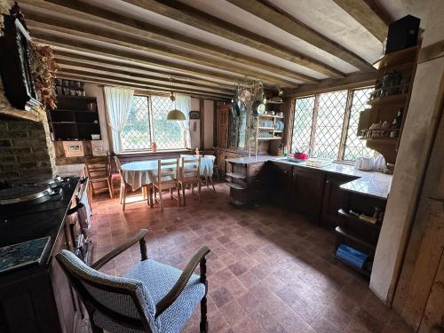 Quirky Castle on a lake in East Sussex in Cross In Hand