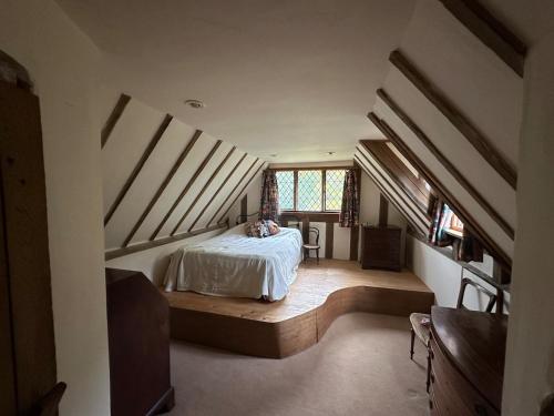 Quirky Castle on a lake in East Sussex in Cross In Hand