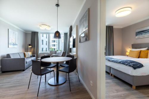 Godewindpark Deluxe-Apartment 1-07 mit West-Loggia in Travemünde, Deutschland