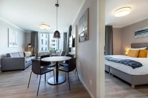 Godewindpark Deluxe-Apartment 1-07 mit West-Loggia in Travemünde, Deutschland