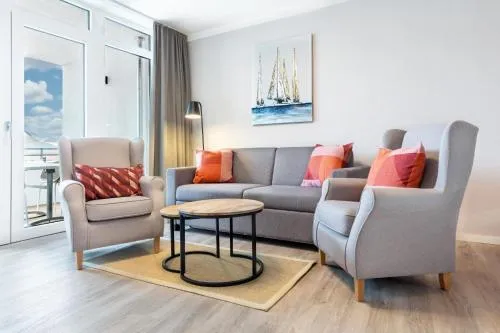 Godewindpark Deluxe-Suite 1-17 mit West-Loggia in Travemünde, Deutschland