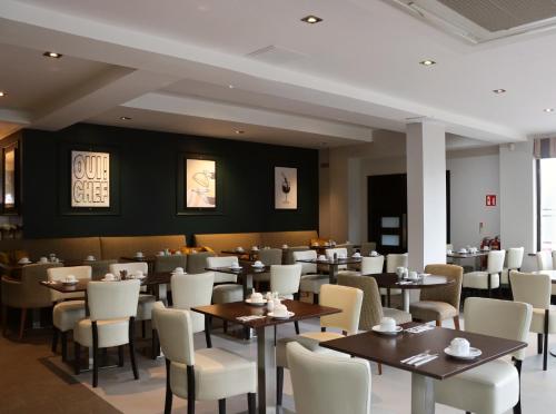 餐廳, Central Hotel Tullamore in 塔拉莫爾