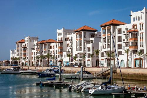 Spacious flat with 2 bederons in marina agadir T22307GF, Агадир (фото 6)