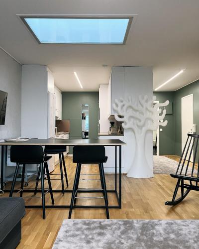 Facilities, City center apartment with sauna & rooftop terrace in Pori