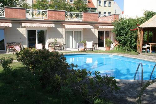 A szálláshely kívülről, Hotel-Park-Residenz in Aschersleben