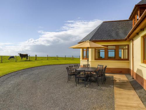 Corsewall Castle Farm Lodges gîte à louer Salt Pan Bay