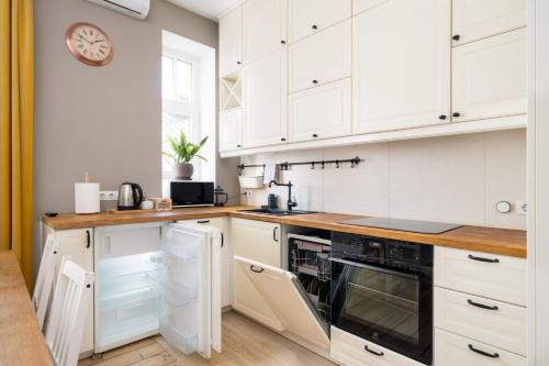 Spacious 3-Bedroom Apartment for 8 with Full Kitchen - Barona Street, Central Riga, Riga (foto 8)