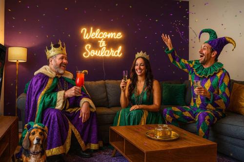 Festive Soulard 4BR w Patio & Amenities in Soulard, USA