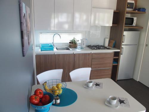 virtuve, Luxury MobileHome Lucina Bay in Pasman