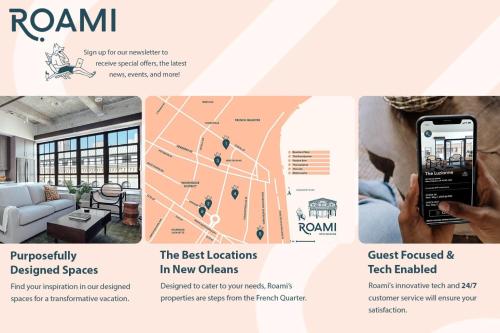 Roami at The Lola Near French Qtr #22 near Blaine Kern's Mardi Gras World