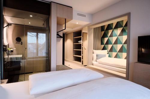 4K - Rooftop-Pool und klimatisierte Zimmer in Wangen im Allgäu, Deutschland