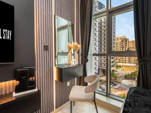 Wonderful Stay at 7 Palm - Rooftop Infinity Pool - Direct Beach Access - Brand New Luxury Apartments, Dubaj (fotografie 7)