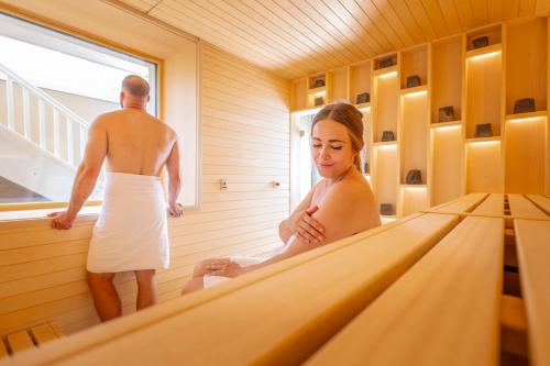 sauna, Golf 'n Wave Aktivresort Fehmarn in Fehmarn