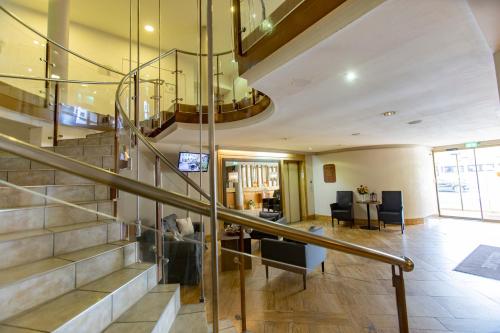 Előcsarnok, Hotel Pelikan in Schwabisch Gmund