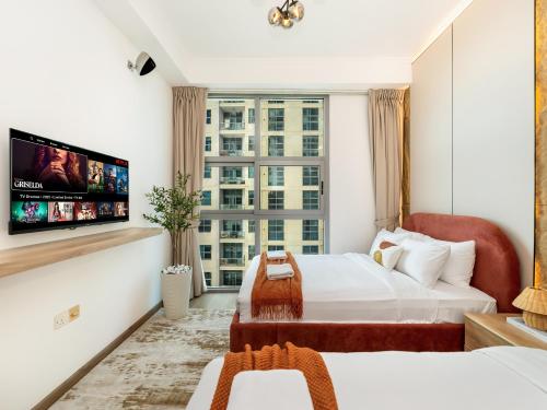 Urban Dubai Marina Stay, Near Yacht Area & Beach Sleep 8 Pax, Dubaï (photo 6)