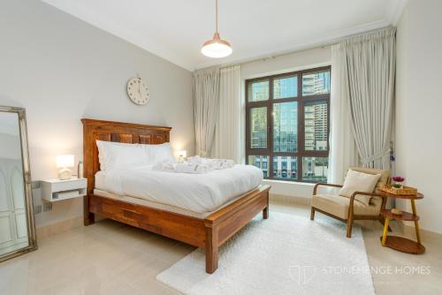 Chic and Spacious 1BR Apartment Steps Away from Burj Khalifa & Dubai Mall, Dubaj (fotografie 6)