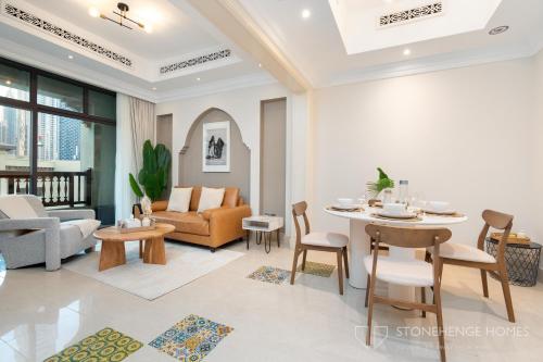 Chic and Spacious 1BR Apartment Steps Away from Burj Khalifa & Dubai Mall, Dubaj (fotografie 7)