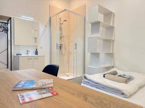 Les arts chambres 1 SDB privatif rez de chaussée - Chambre d'hôtes - Roubaix