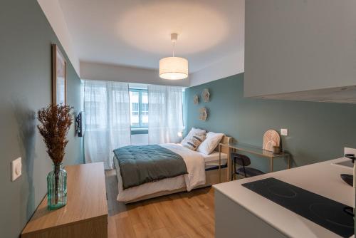 M110 Marquer joli Studio proche du centre et de la gare - Location saisonnière - Annemasse