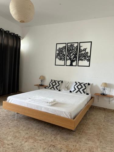 1 double bed