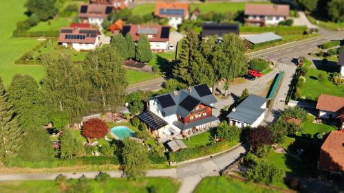 Viesnīcas āriene, Ferienhaus-Römerthurm (Ferienhaus-Romerthurm) in Schoder