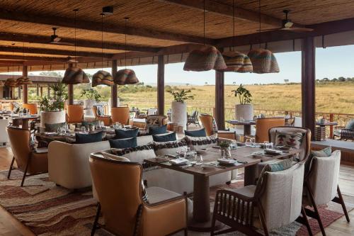 ห้องอาหาร, The Ritz-Carlton, Masai Mara Safari Camp in อุทยานแห่งชาติมาไซมาร่า