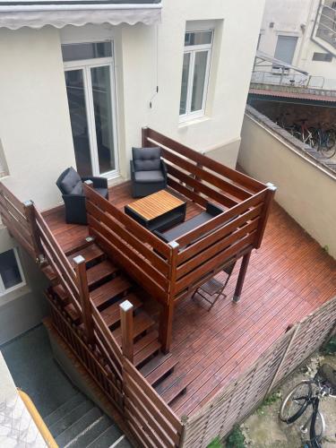 Le 54 LM Grand appartement climatisé, 3 chambres, 2 salles de bains et terrasse, Estrasburgo (foto 5)
