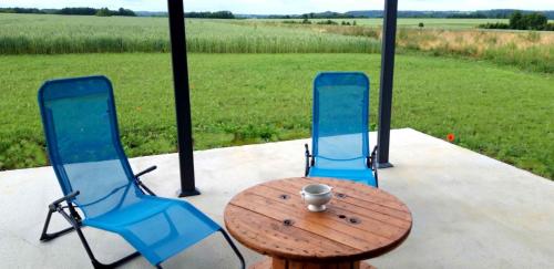 Erkély/terasz, Gite Fenêtre sur Champs (Gite Fenetre sur Champs) in Revigny-sur-Ornain