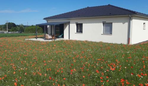 Erkély/terasz, Gite Fenêtre sur Champs (Gite Fenetre sur Champs) in Revigny-sur-Ornain