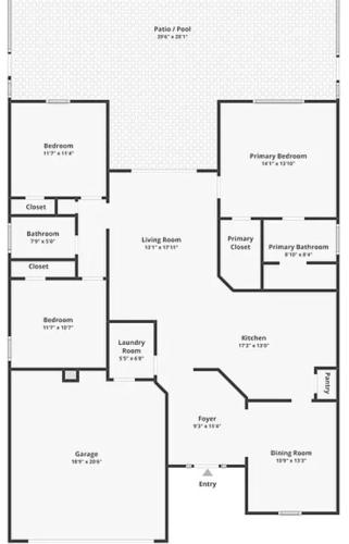 Disney Getaway 3BR Home Private Pool Oasis