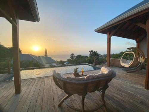 Attrezzature e servizi, Villas Bleu Malendure luxueuses 4 étoiles - vue mer - face à la réserve Cousteau - jardin tropical (Villas Bleu Malendure luxueuses 4 etoiles - vue mer - face a la reserve Cousteau - jardin tropical) in Bouillante