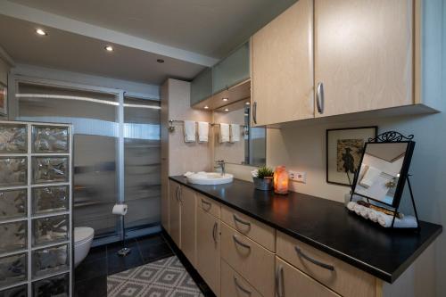 Bathroom, The Herring House in Siglufjordur