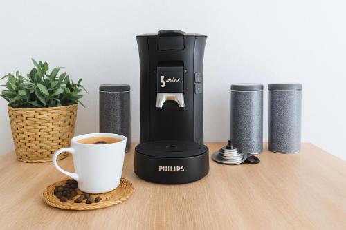 設施, Studioappartment mit Balkon in 朗格瑙