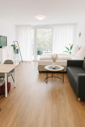 Studioappartment mit Balkon in 朗格瑙