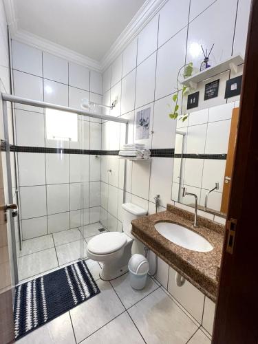 Bathroom, Flat Centro 301 in Tangara Da Serra