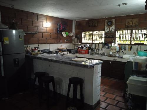 Kitchen, Villa Vilma in El Bobo
