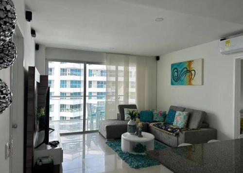 Apartamento en Morros cartagena, salida a la playa, piscinas