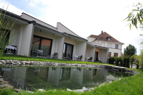 Viesnīcas āriene, Logis Hotel Restaurant Au Boeuf Rouge in Niederschaeffolsheim