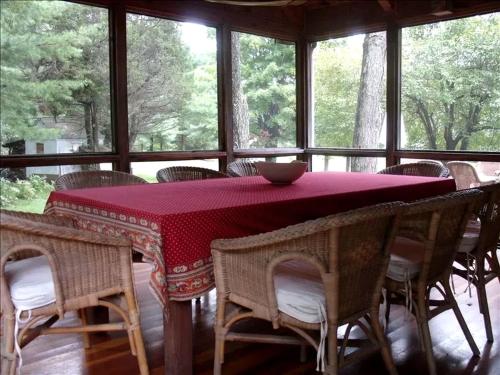 Secluded Cottage Rental with a Heated Pool in Red Hook for Family Getaways in New York State in Pine Plains