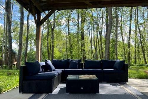 Tranquil Riverside Getaway in Western NY for 3 in Belfast in Belfast (NY)