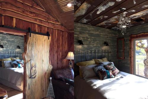 Secluded Log Cabin with Amazing Views in Tishomingo, Oklahoma in Tishomingo