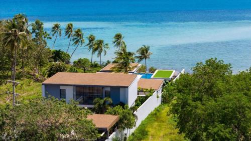 Exclusive Sea Renity A Beachfront Villa Retreat Sleeps 12 Adults and 6 Kids - 평면도