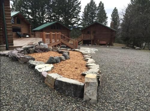 Secluded Cabin Getaway with Sauna near Eureka, Montana in Glen Lake