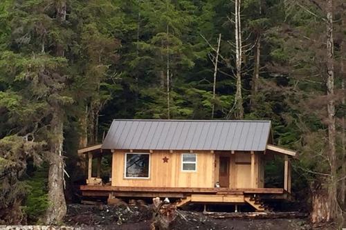 . Wilderness Cabin Getaway with Breathtaking Views in Klawock on Prince of Wales Island in Alaska