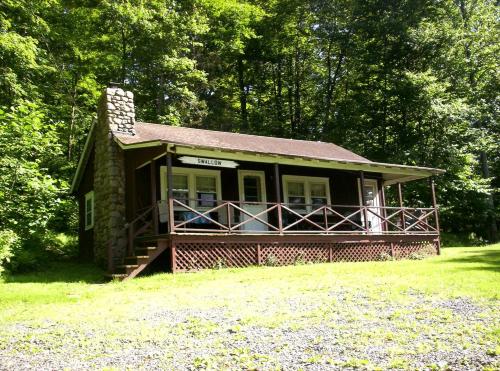 . Cozy Rustic Cabin Rental on Shore of Harveys Lake in Luzerne County, Pennsylvania