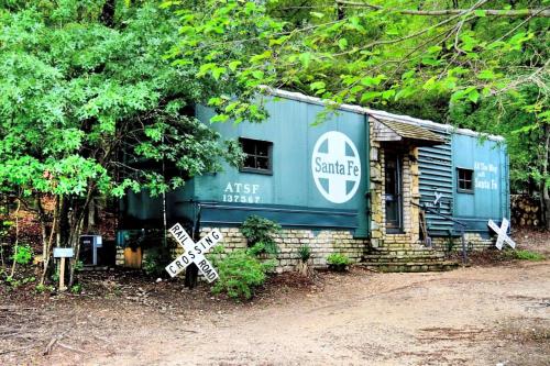 Sleep in Authentic Railcar Rental for Unique Experience near Fort Worth, Glen Rose