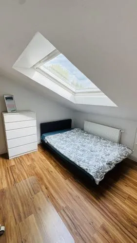 Charming Attic Retreat with Sloped Roof in Böblingen, Deutschland