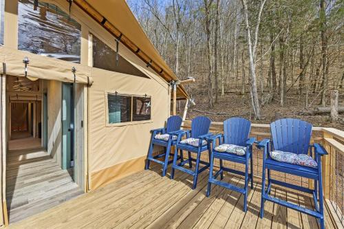Radiant Safari Tent Escape near Smoky Mountains in Tennessee in Parrottsville (TN)