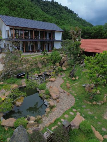 Exterior view, An Hanh Homes in Bach Ma National Park